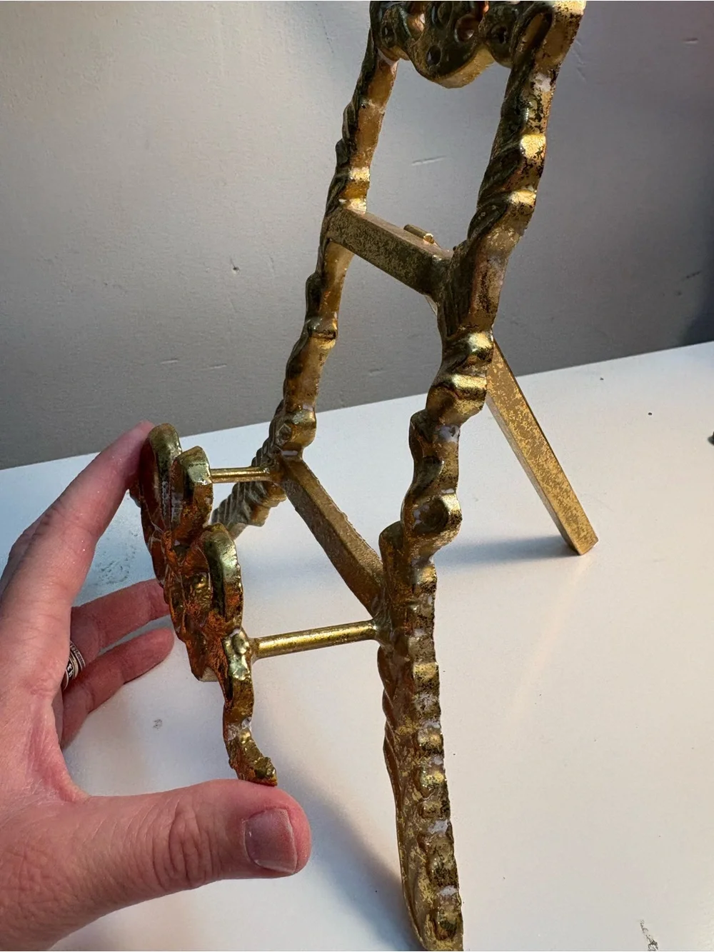 Michaels Gold Decorative Metal Display Easel